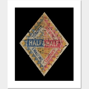 HALF AND HALF BEER Posters and Art